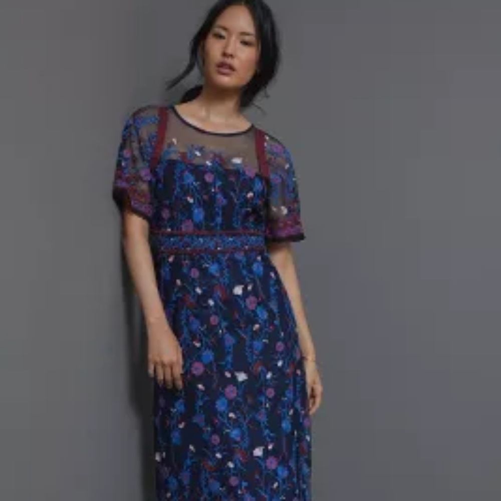 Mehreen Beaded Maxi Dress
